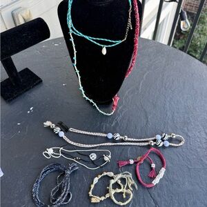 Urban Outfitters Multicolor Beaded Necklace Collection